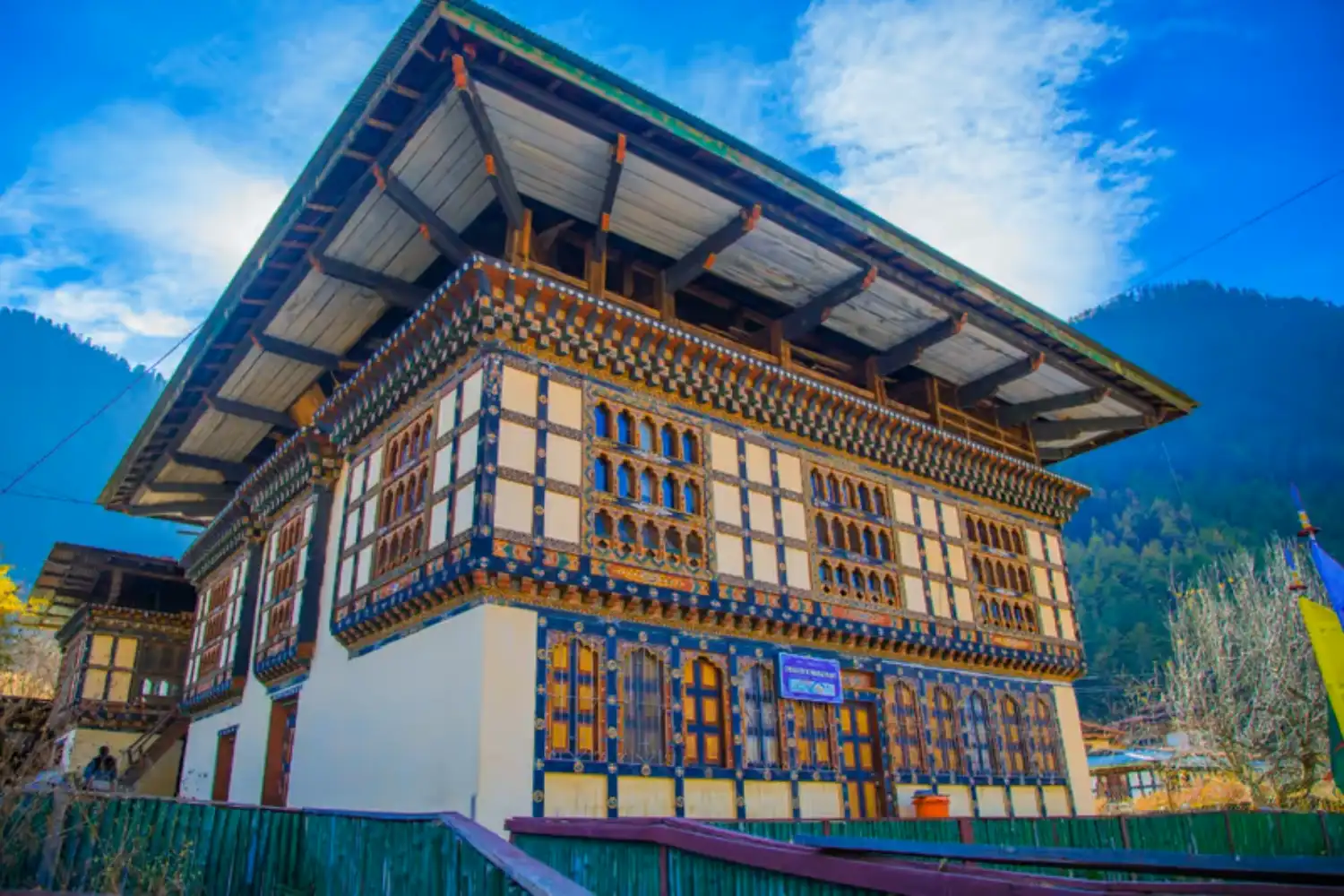 A Bhutanese homestay